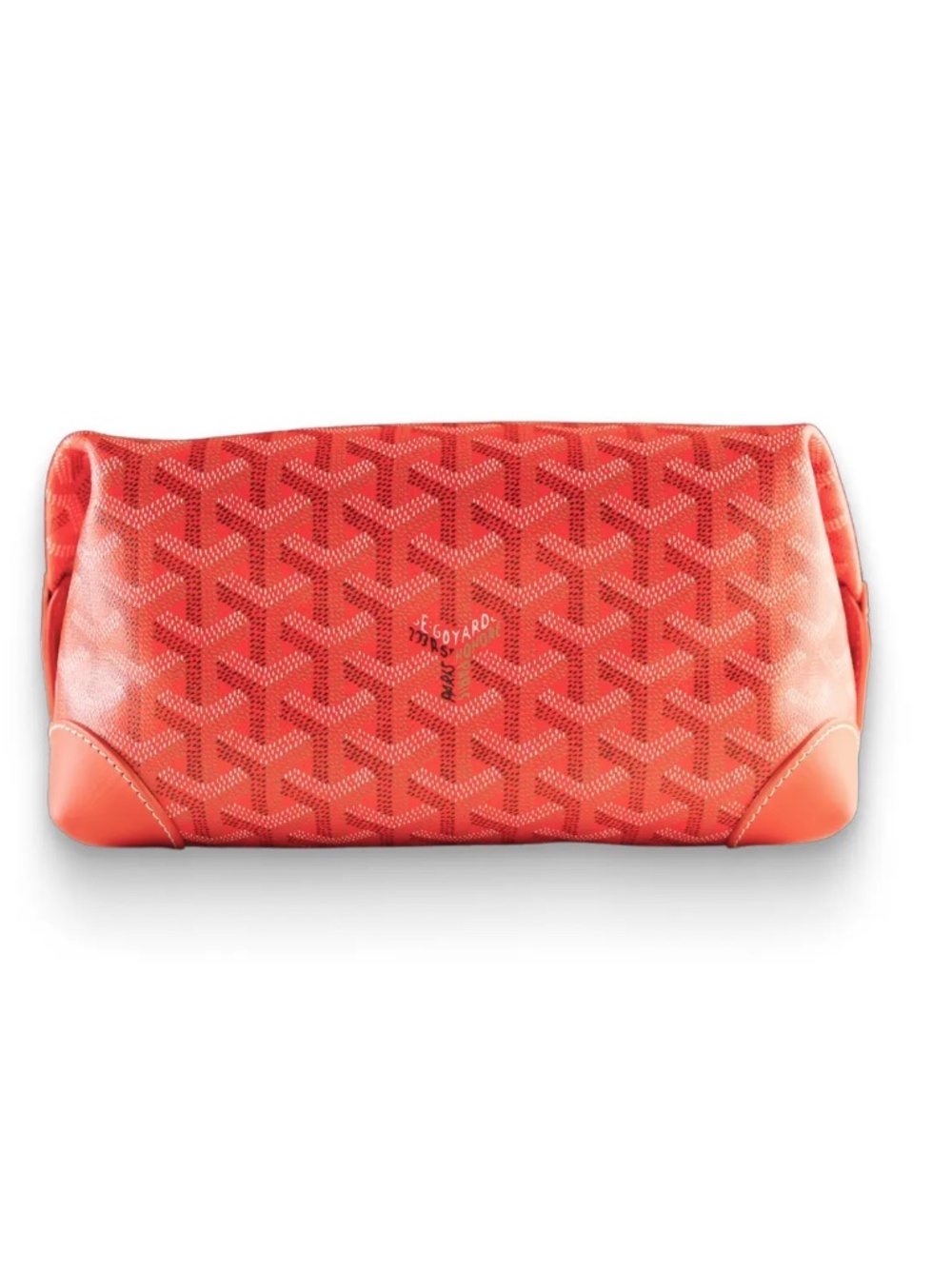 Goyard Orange 25 Boeing Toiletry Bag